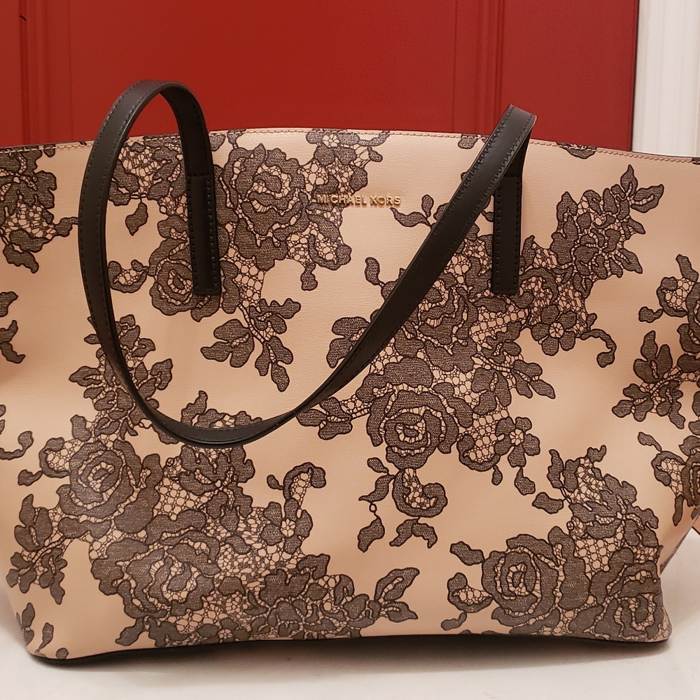 MICHAEL Michael Kors Emry Lace Large Tote Purse
